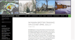 Desktop Screenshot of centralcarolinaskywarn.net
